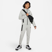 Nike Tech Fleece Sportswear Veste Enfants Gris Clair Noir