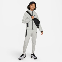 Nike Tech Fleece Sportswear Veste Enfants Gris Clair Noir