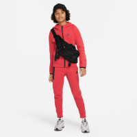 Nike Tech Fleece Sportswear Veste Enfants Rouge Noir