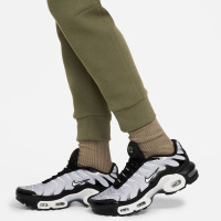 Nike Tech Fleece Sportswear Pantalon de Jogging Enfants Vert Olive Noir