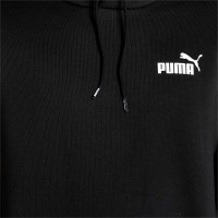 PUMA Essentials Sweat à Capuche Small Logo Noir Blanc