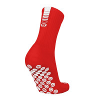 Stanno Raw Crew Chaussettes de Foot Basses Rouge