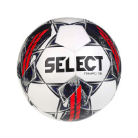 Select Tempo TB Ballon de Football Taille 5 Blanc Gris Rouge