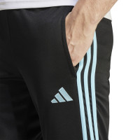 adidas Tiro 23 Club Trainingsbroek Zwart Lichtblauw