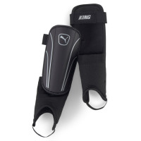 PUMA King Ankle Scheenbeschermers Zwart Zilver