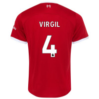 Nike Liverpool Virgil 4 Maillot Domicile 2023-2024 Enfants
