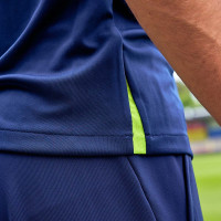 Nike KVC Westerlo Trainingsshirt 2023-2024 Donkerblauw Neongeel