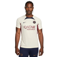 Nike Paris Saint-Germain Strike Maillot d'Entraînement 2023-2024 Blanc Bleu Foncé