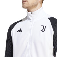 adidas Juventus Survêtement Full-Zip 2023-2024 Blanc Noir Rose