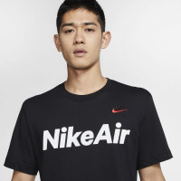 Nike Air T-Shirt Zwart Rood Wit