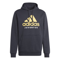 adidas Juventus DNA Sweat à Capuche 2023-2024 Noir Jaune
