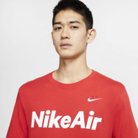 Nike Air T-Shirt Rood Wit