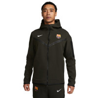Nike FC Barcelone Tech Fleece Survêtement 2023-2024 Vert Foncé Blanc