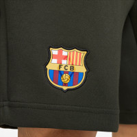 Nike FC Barcelone Tech Fleece Ensemble Training Polo 2023-2024 Beige Vert Foncé Blanc