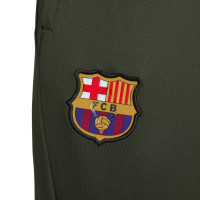 Nike FC Barcelone Strike Pantalon d'Entraînement 2023-2024 Vert Foncé Blanc