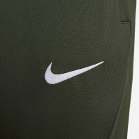 Nike FC Barcelone Strike Survêtement 1/4-Zip 2023-2024 Beige Vert Foncé Noir