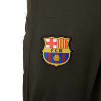Nike FC Barcelone Strike Survêtement à Capuche Full-Zip 2023-2024 Enfants Beige Vert Foncé Noir