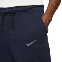 Nike Tottenham Hotspur Tech Fleece Pantalon de Jogging 2023-2024 Bleu Foncé Mauve