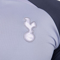 Nike Tottenham Hotspur Strike Trainingstrui 2023-2024 Lichtpaars Donkerblauw Wit