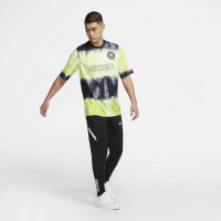 Nike F.C. Pantalon d'Entraînement KPZ Noir Blanc Cuffed