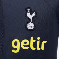 Nike Tottenham Hotspur Strike Veste d'Entraînement à Capuche 2023-2024 Bleu Foncé Mauve Clair