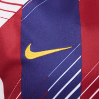 Nike FC Barcelone Pre-Match Maillot d'Entraînement 2023-2024 Femmes Blanc Rouge Bleu