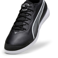 PUMA King Pro Chaussures de Foot en Salle (IN) Noir Blanc