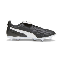 PUMA King Top Crampons Vissés (SG) Noir Blanc Or