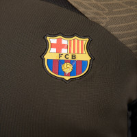 Nike FC Barcelone Strike Maillot d'Entraînement 2023-2024 Vert Foncé Noir Blanc
