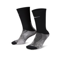 Nike Vapor Strike Crew Chaussettes Antidérapantes Noir Blanc