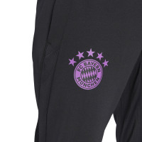 adidas Bayern Munich Pantalon d'Entraînement 2023-2024 Noir Vert Mauve