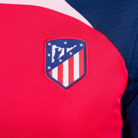 Nike Atletico Madrid Strike Maillot d'Entraînement 2023-2024 Rouge Bleu Foncé Blanc