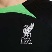 Nike Liverpool Strike Trainingsshirt 2023-2024 Zwart Wit Groen