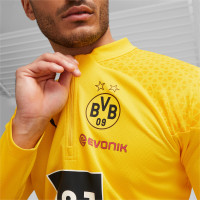 PUMA Borussia Dortmund Haut d'Entraînement 1/4-Zip 2023-2024 Jaune Noir
