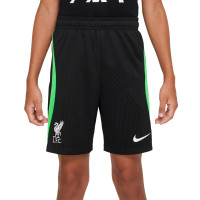 Nike Liverpool Strike Short d'Entraînement 2023-2024 Enfants Noir Vert Blanc