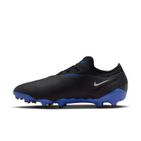 Nike Phantom GX Pro Gazon Naturel Chaussures de Foot (FG) Noir Bleu