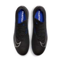 Nike Phantom GX Pro Gazon Naturel Chaussures de Foot (FG) Noir Bleu