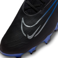 Nike Phantom GX Pro Gazon Naturel Chaussures de Foot (FG) Noir Bleu