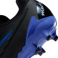 Nike Phantom GX Pro Gazon Naturel Chaussures de Foot (FG) Noir Bleu
