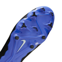 Nike Phantom GX Pro Gazon Naturel Chaussures de Foot (FG) Noir Bleu