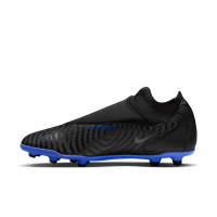 Nike Phantom GX Club Dynamic Fit Gazon Naturel Gazon Artificiel Chaussures de Foot (MG) Noir Bleu