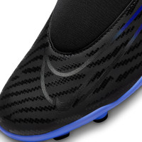 Nike Phantom GX Club Dynamic Fit Gazon Naturel Gazon Artificiel Chaussures de Foot (MG) Noir Bleu