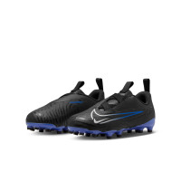 Nike Phantom GX Academy Gazon Naturel Gazon Artificiel Chaussures de Foot (MG) Enfants Noir Bleu