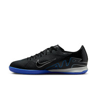 Nike Zoom Mercurial Vapor 15 Academy Chaussures de Foot en Salle (IN) Noir Bleu