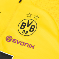 PUMA Borussia Dortmund Trainingstrui 1/4-Zip 2023-2024 Kids Geel Zwart