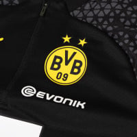 PUMA Borussia Dortmund Haut d'Entraînement 1/4-Zip 2023-2024 Enfants Noir Jaune