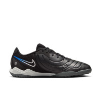 Nike Tiempo Legend 10 Academy Chaussures de Foot en Salle (IN) Noir Bleu