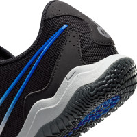 Nike Tiempo Legend 10 Academy Chaussures de Foot en Salle (IN) Noir Bleu