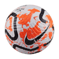 Nike Premier League Elite Flight Ballon de Foot Taille 5 2023-2024 Blanc Orange Noir