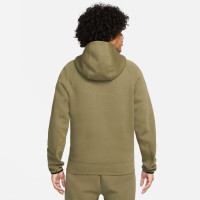 Nike Tech Fleece Sportswear Trainingspak Olijfgroen Zwart